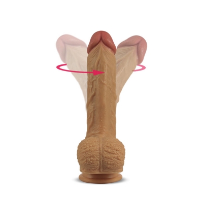 Dương vật silicon siêu mềm rung ngoáy Lovetoy Nature Cock Liam có sạc pin