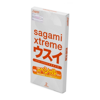 Bao cao su Sagami Xtreme White hộp 10 chiếc