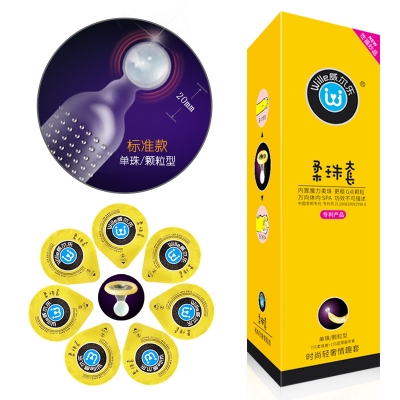 Bao sao su gai Wille có viên bi lớn ở đầu hộp 7c