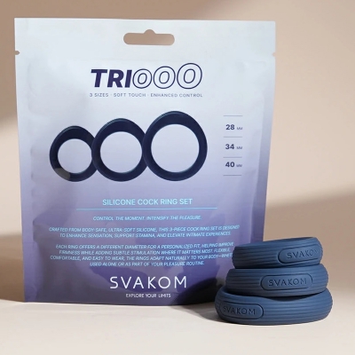 Bộ 3 vòng silicon cao cấp Svakom Triooo