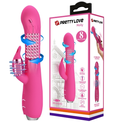 Dương vật giả Prettylove Molly rung ngoáy size nhỏ