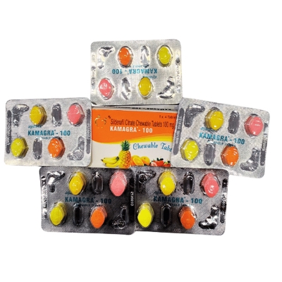 Kẹo Kamagra hương trái cây tăng cường sinh lý nam 