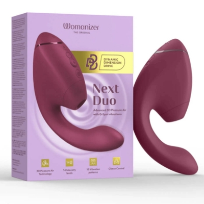 Máy rung bú cao cấp Womanizer Next Duo