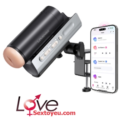 Máy thủ dâm tự động Lovense Solace Pro  kết nối App  