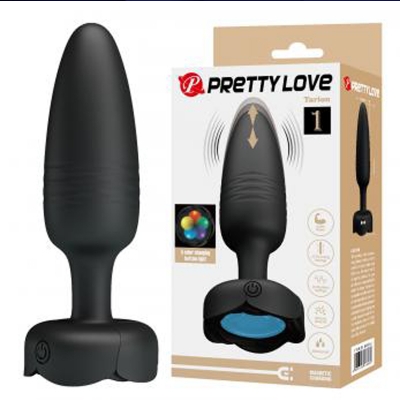 Prettylove Tarion-Rung thụt hậu môn với đế phát quang 5 màu