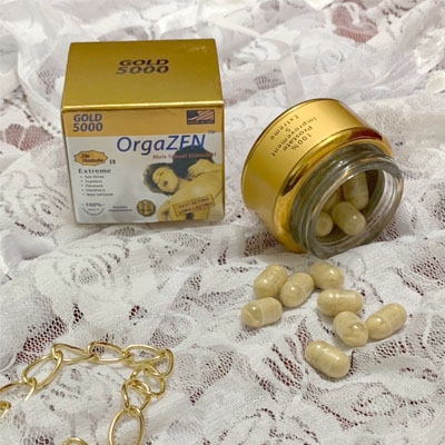 Thảo dược cường dương nhanh Gold 5000 OrgaZFN (12 viên)