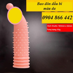 Bao đôn gai đầu bi to cực phê 
