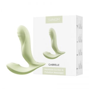 Svakom Gabrielle- Dương vật gắn quần chip rung thụt nhiệt điều khiển xa