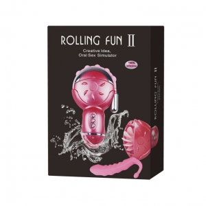Máy liếm và rung âm đạo cao cấp Rolling Fun II