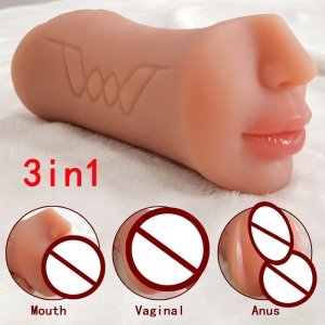 Âm đạo 2 đầu có miệng mũi như thật