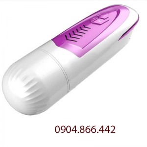 Âm đạo giả Dibe Ferrady rung sục tự động có sưởi ấm  