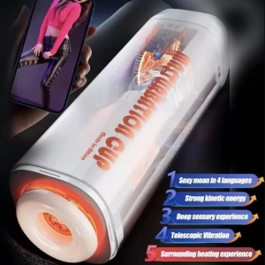 Cốc thủ dâm tự động xoay thụt rên giá rẻ