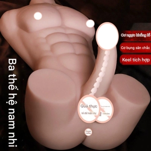 Búp bê silicon bán thân nam size nhỏ tiện dụng