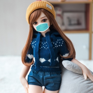 Búp bê silicon mini 60cm dễ thương