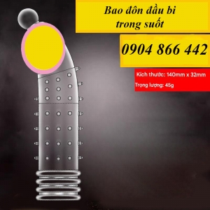 Bao đôn gai đầu bi to cực phê 