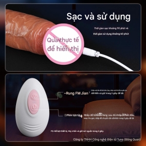 Bao đôn silicon rung đầu sạc pin điều khiển xa