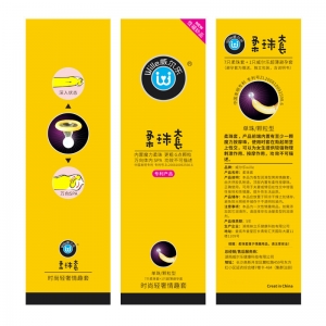 Bao sao su gai Wille có viên bi lớn ở đầu hộp 7c