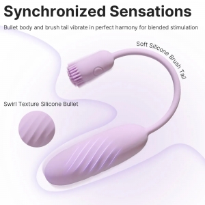 Trứng rung Svakom Plume đuôi silicon mềm điều khiển qua App