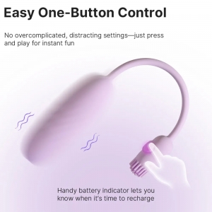 Trứng rung Svakom Plume đuôi silicon mềm điều khiển qua App