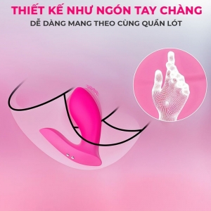 Máy rung lắc 2 đầu Lovense Flexer kết nối từ xa qua app 