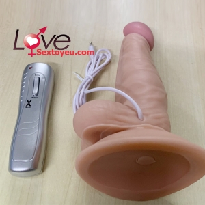 Dương vật giả Realistic Cock kích thước như thật rung 7 chế độ