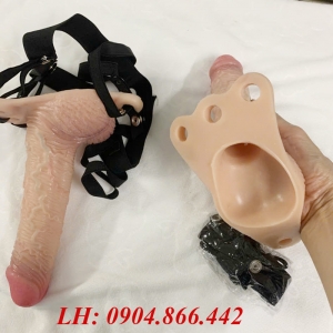Dương vật đai đeo rỗng ruột cho nam