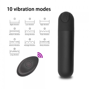 Trứng rung mini 10 chế độ rung điều khiển xa 