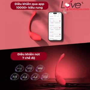 Lovense Vulse- trứng rung thụt thông minh điều khiển qua app