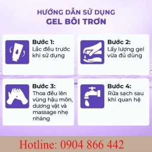 Gel bôi trơn hậu môn gốc nước  Love Men Monogatari 200ml