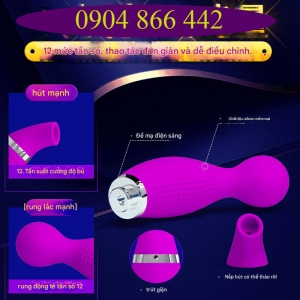 Máy rung bú Prettylove Pecker