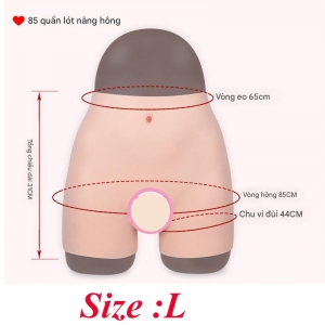 Quần silicon có âm đạo giả cho Gay (nam giả nữ)