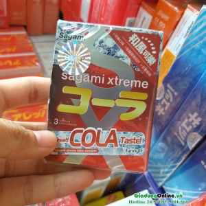 Bao cao su  hương thơm Sagami Xtreme Cola (Hộp 3c)