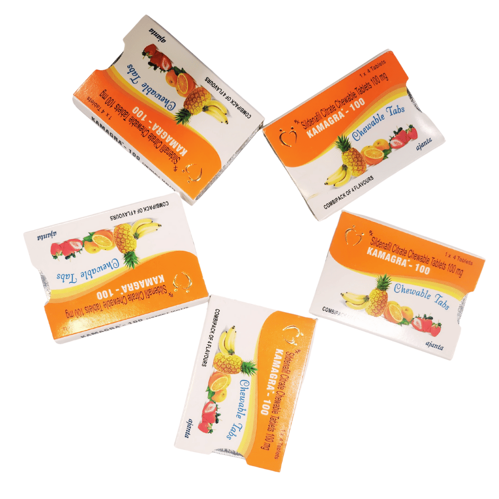 Kẹo Kamagra hương trái cây tăng cường sinh lý nam 